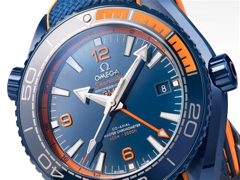 omega seamaster gmt blue orange|Omega Seamaster gmt th anniversary.